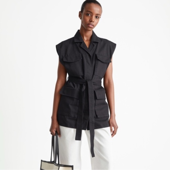 & Other Stories Belted Vest New Size XS - Picture 1 of 4